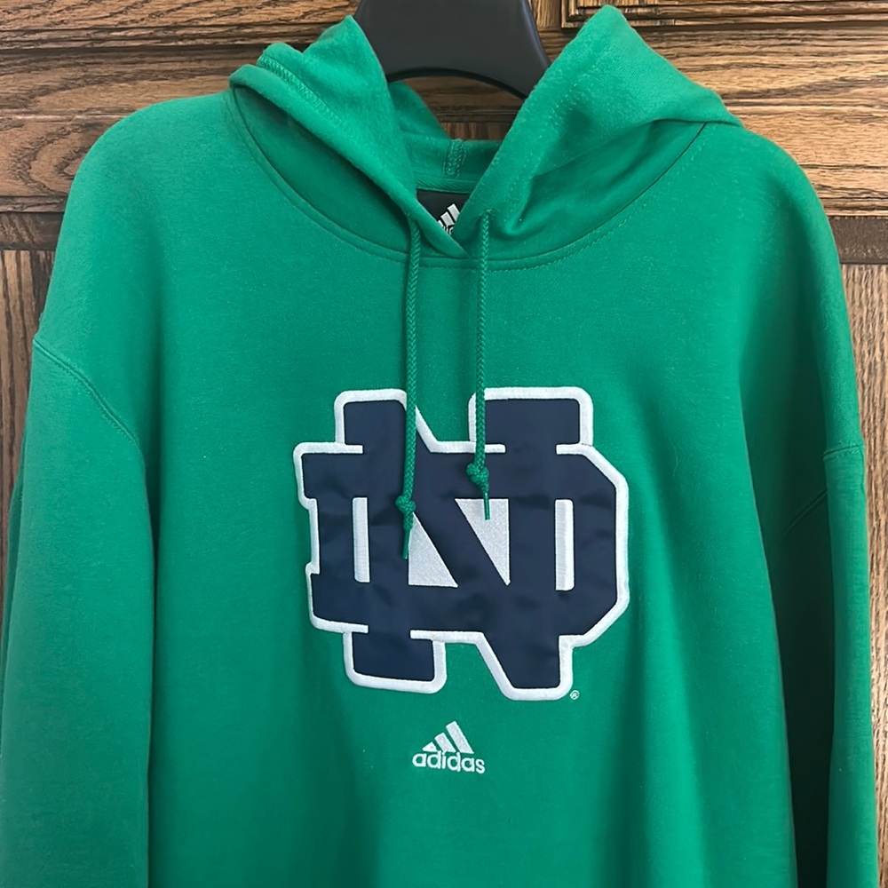Men’s XXL Adidas Norte Dame hoodie